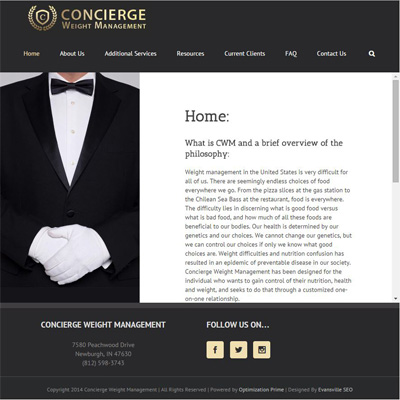 concierge-weight-management-website