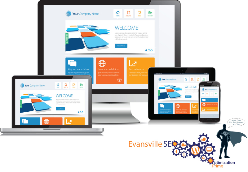 Evansville Search Engine Optimization mobile responsive website design